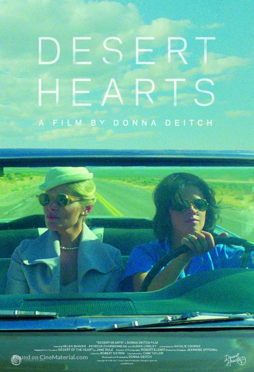 Desert Hearts - Re-release movie poster