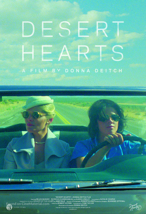 Desert Hearts - Re-release movie poster