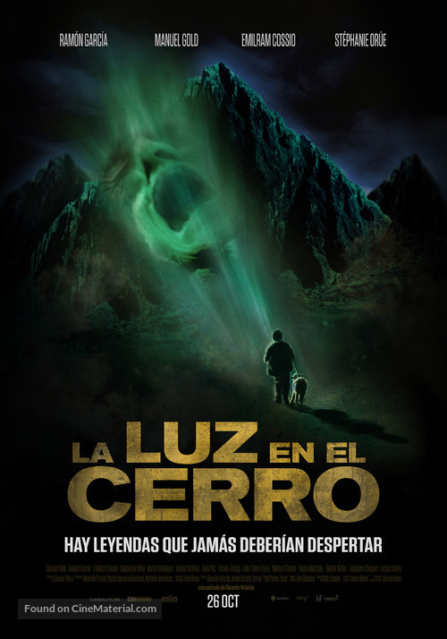 La luz en el cerro - Peruvian Movie Poster