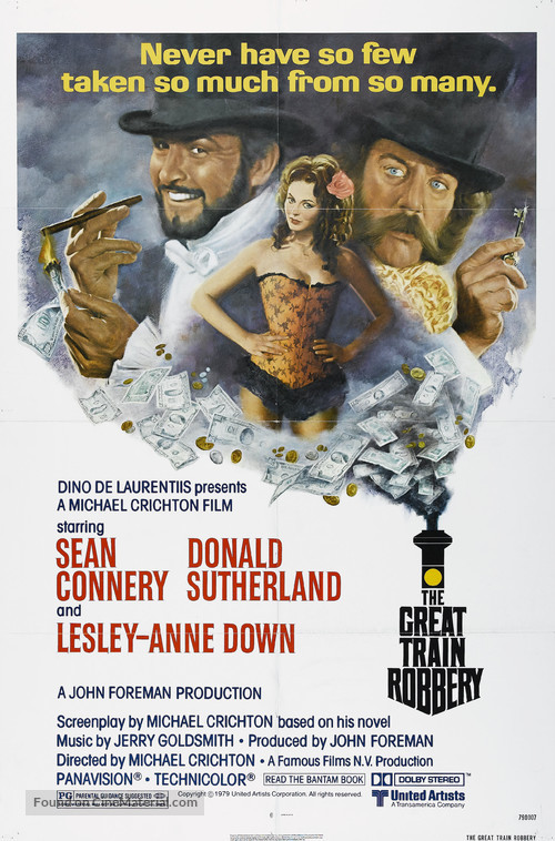 The First Great Train Robbery - Theatrical movie poster