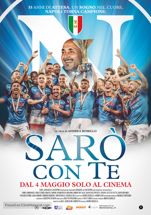 Sar&ograve; con te - Italian Movie Poster