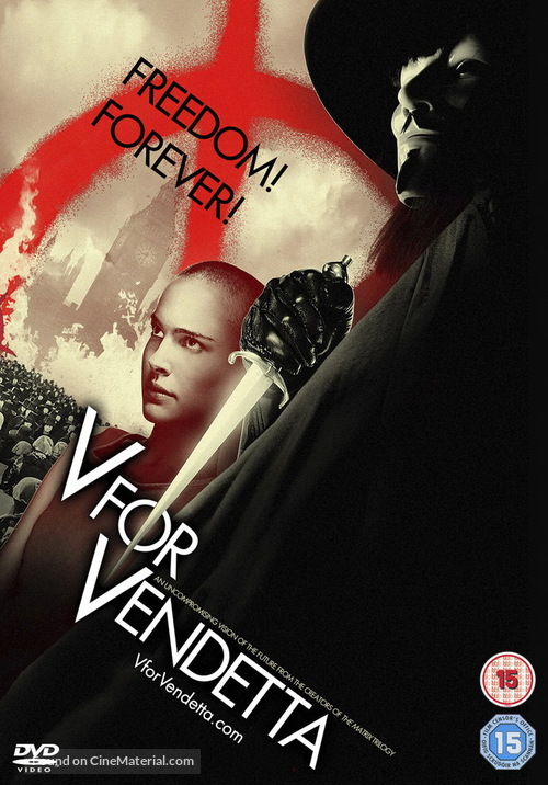 V for Vendetta - British Movie Cover
