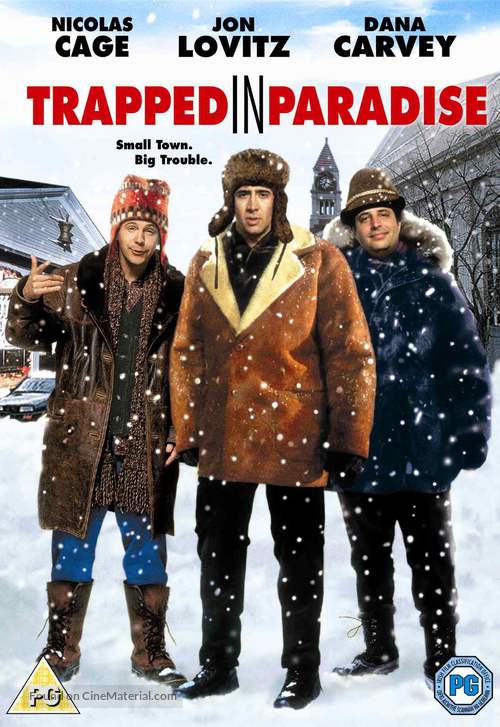 Trapped In Paradise - British DVD movie cover