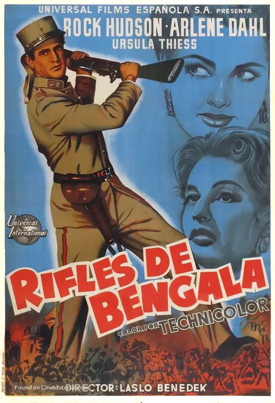 Bengal Brigade - Spanish Movie Poster