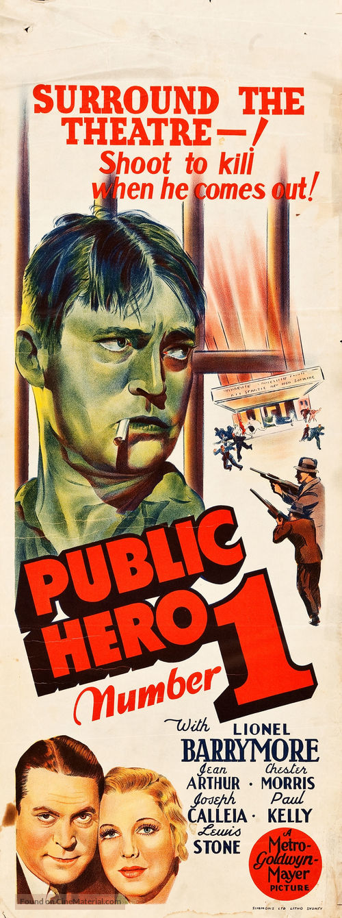 Public Hero #1 - Australian Movie Poster