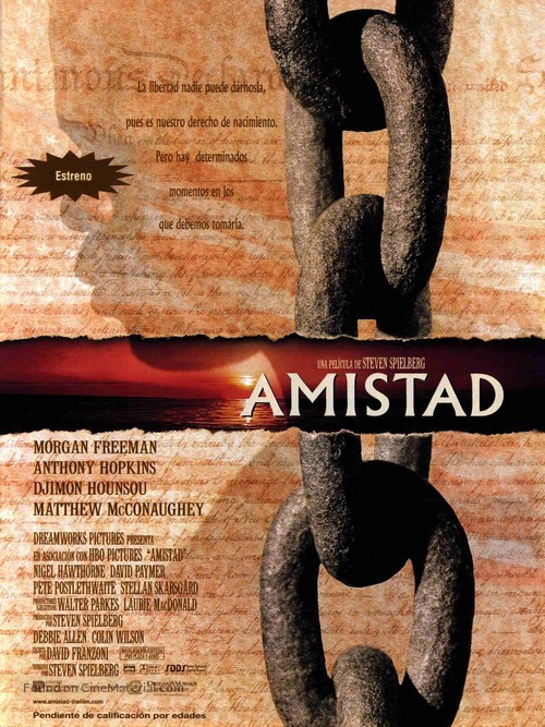 Amistad - Spanish Movie Poster