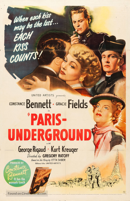 Paris Underground - Movie Poster