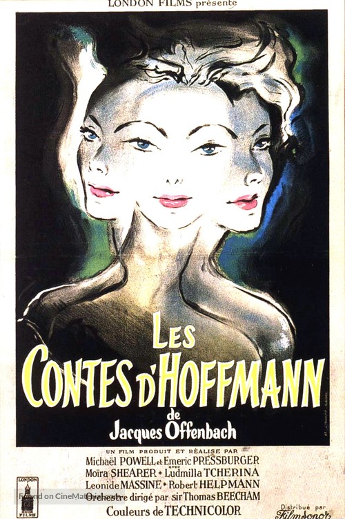 The Tales of Hoffmann - French Movie Poster