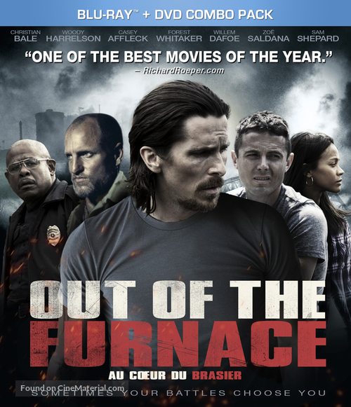 Out of the Furnace - Canadian Blu-Ray movie cover