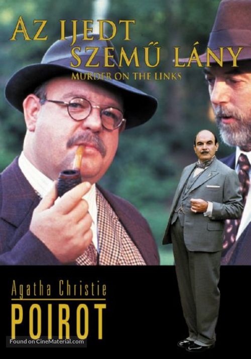 &quot;Poirot&quot; Murder on the Links - Hungarian Movie Cover