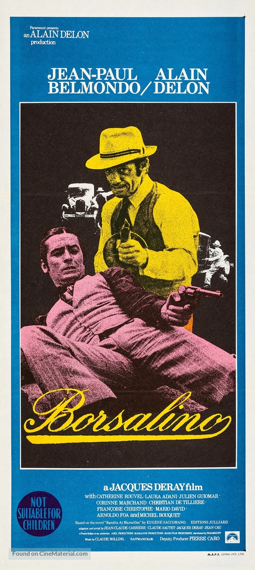 Borsalino - Australian Movie Poster