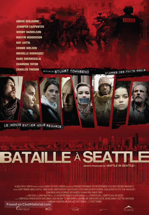 Battle in Seattle - Canadian Movie Poster