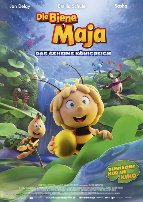 Maya the Bee 3: The Golden Orb - German Movie Poster