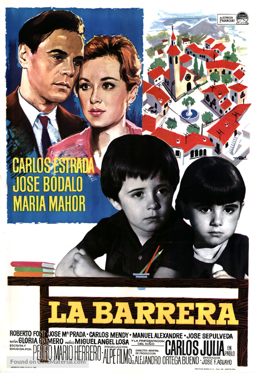 La Barrera - Spanish Movie Poster