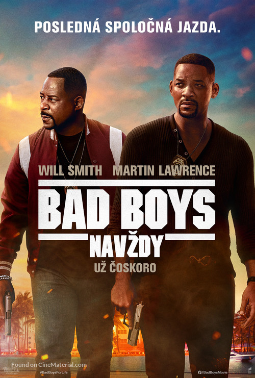 Bad Boys for Life - Slovak Movie Poster