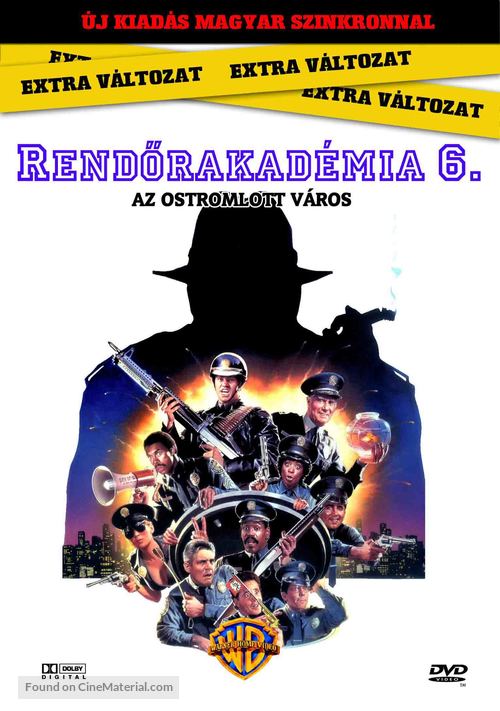 Police Academy 6: City Under Siege - Hungarian Movie Cover