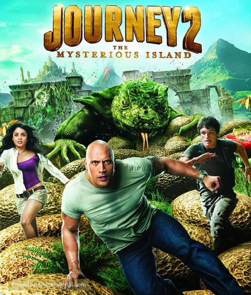 Journey 2: The Mysterious Island - Blu-Ray movie cover