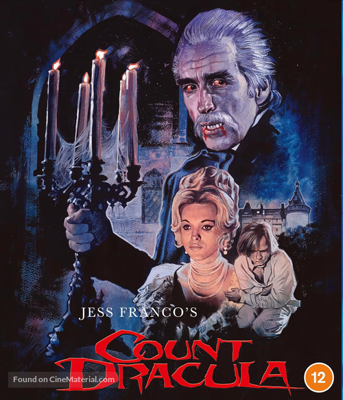 Nachts, wenn Dracula erwacht - British Blu-Ray movie cover