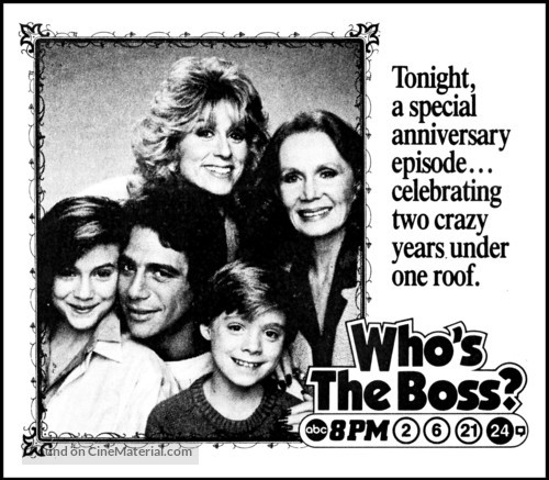 &quot;Who&#039;s the Boss?&quot; - poster