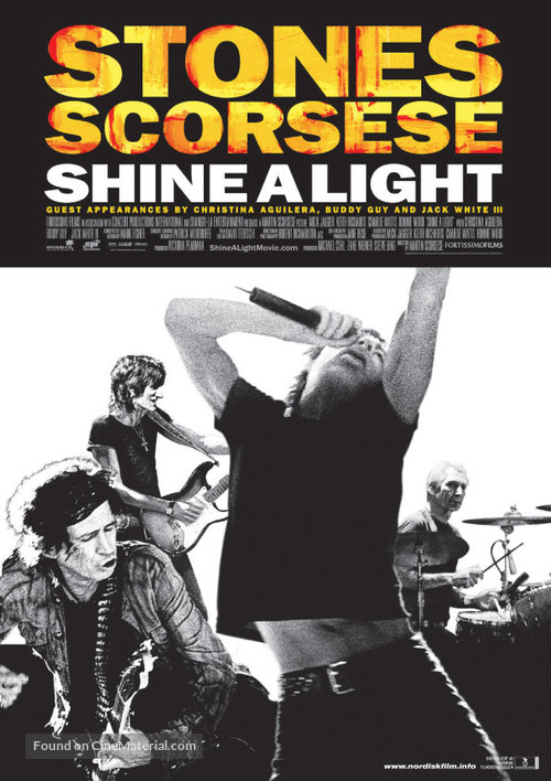 Shine a Light - Norwegian Movie Poster