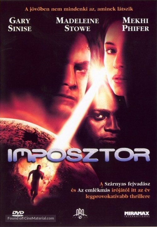Impostor - Hungarian Movie Cover