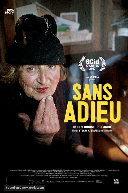 Sans adieu (2017) French movie poster