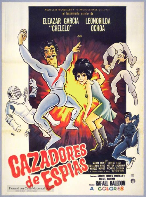 Cazadores de esp&iacute;as - Mexican Movie Poster