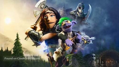 &quot;The Barbarian and the Troll&quot; - Key art