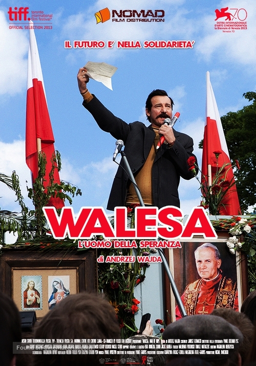 Walesa. Czlowiek z nadziei - Italian Movie Poster