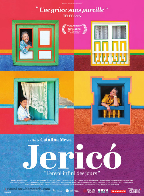 Jeric&oacute;: El infinito vuelo de los d&iacute;as - French Movie Poster