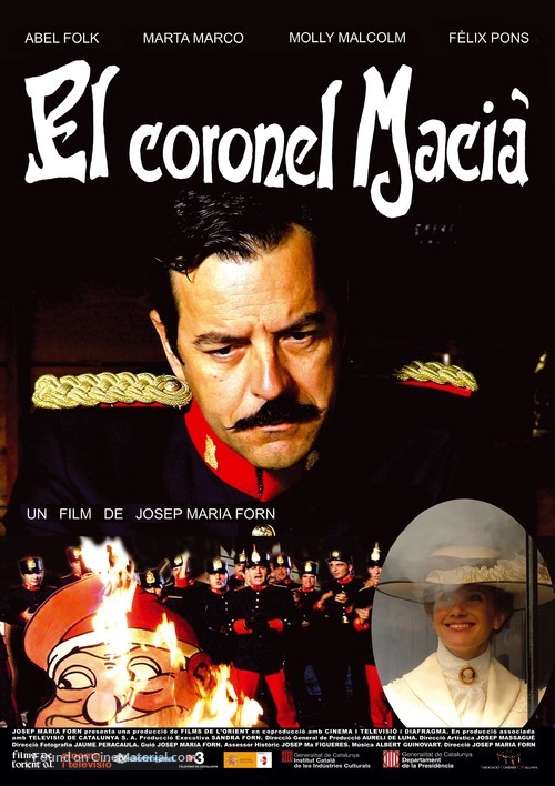 El coronel Maci&agrave; - Spanish Movie Poster