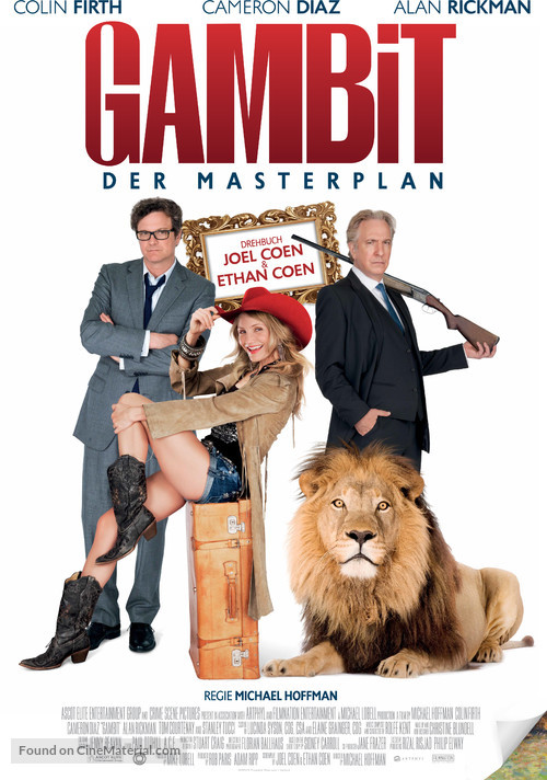 Gambit - Swiss Movie Poster