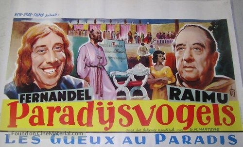 Les gueux au paradis - Belgian Movie Poster