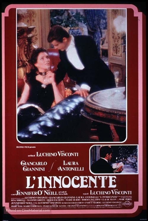 L&#039;innocente - Italian Movie Poster
