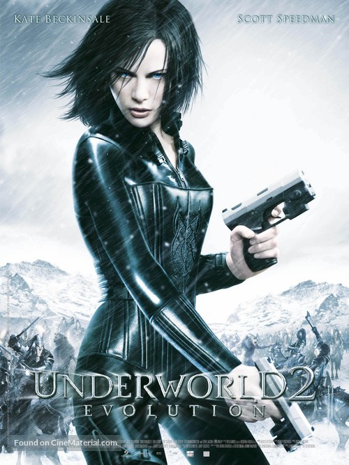 Underworld: Evolution - French Movie Poster