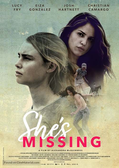 She&#039;s Missing - British Movie Poster