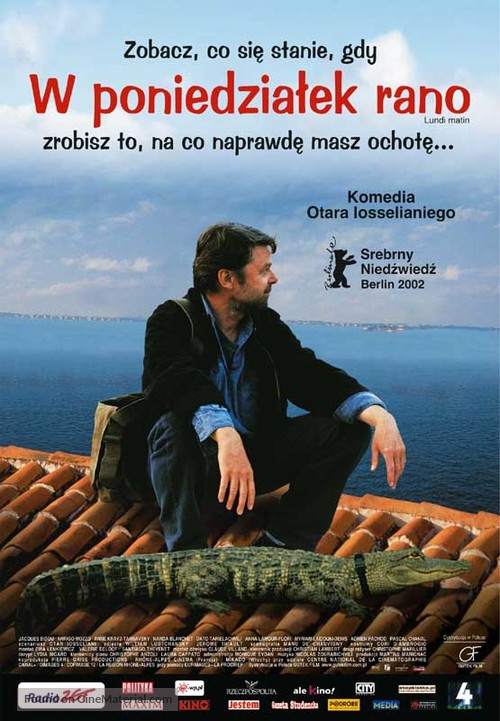 Lundi matin - Polish Movie Poster