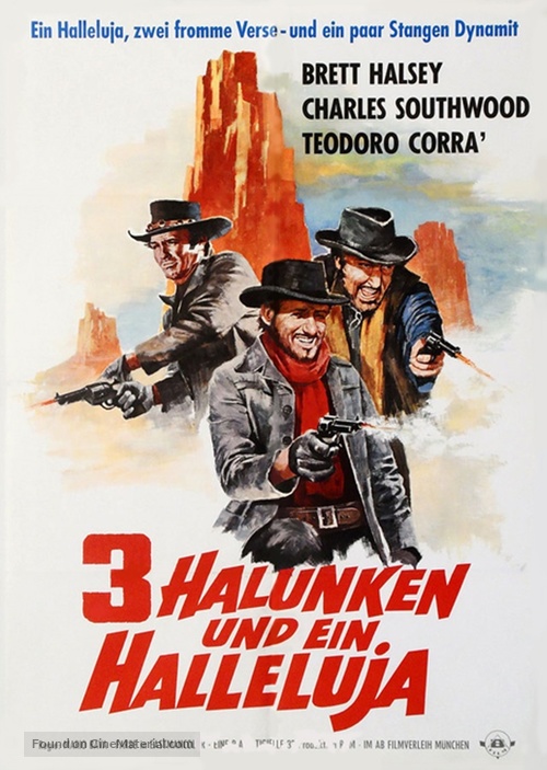 Roy Colt e Winchester Jack - German Movie Poster