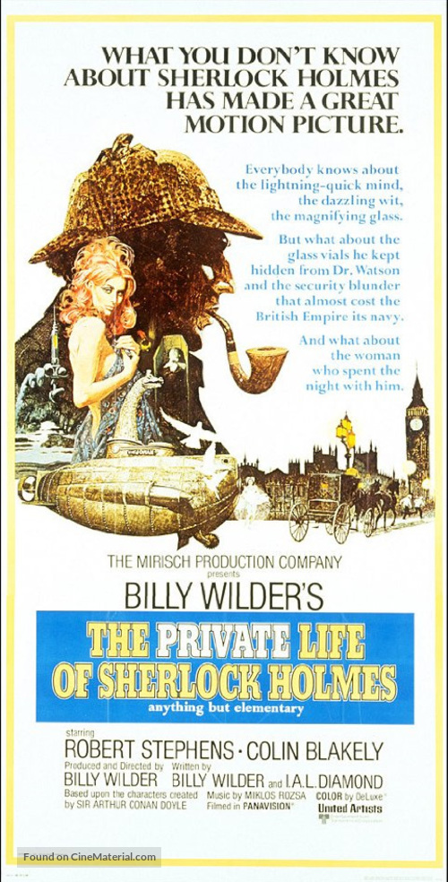 The Private Life of Sherlock Holmes - Movie Poster