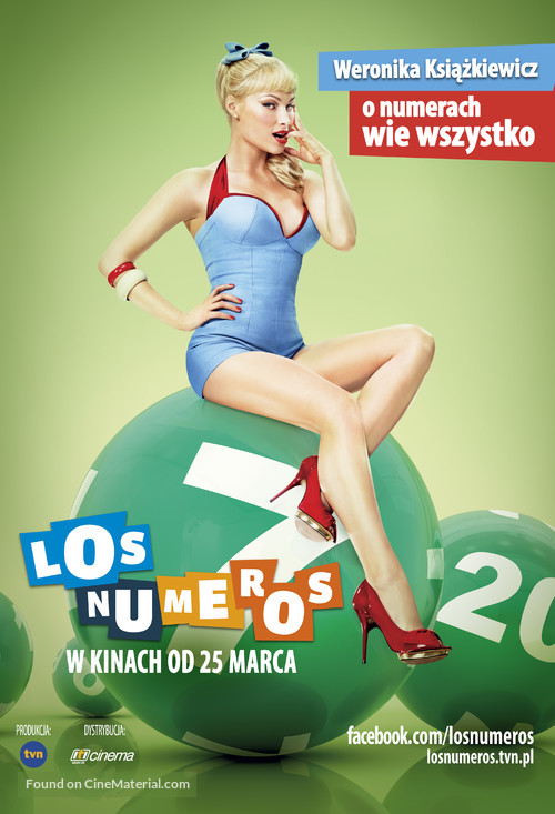 Los Numeros - Polish Movie Poster