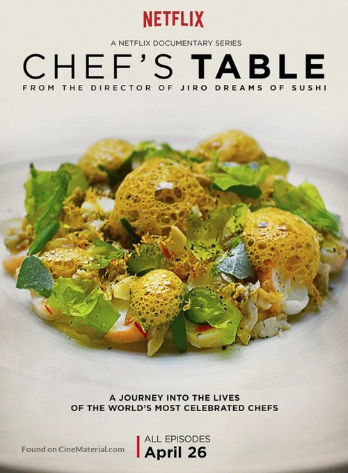 &quot;Chef&#039;s Table&quot; - Movie Poster
