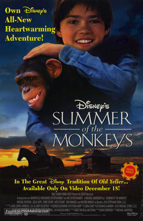 Summer of the Monkeys - Movie Poster
