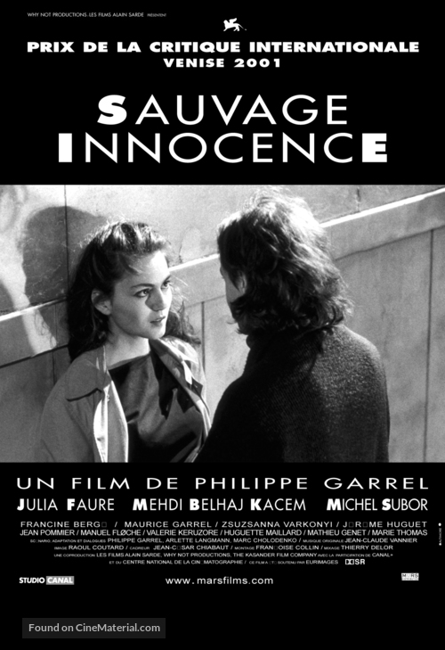 Sauvage innocence - French Movie Poster