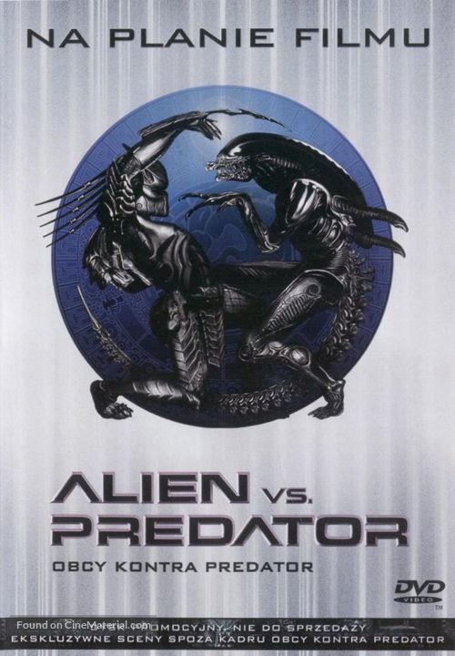 AVP: Alien Vs. Predator - Polish DVD movie cover