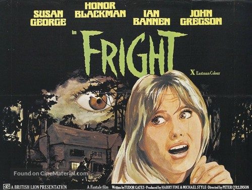 Fright - British Movie Poster