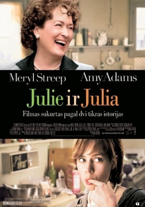 Julie &amp; Julia - Lithuanian Movie Poster
