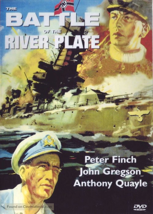 The Battle of the River Plate - British Movie Cover