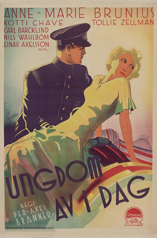 Ungdom av i dag - Swedish Movie Poster