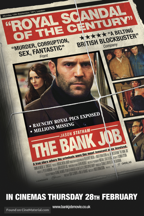 The Bank Job - British Movie Poster
