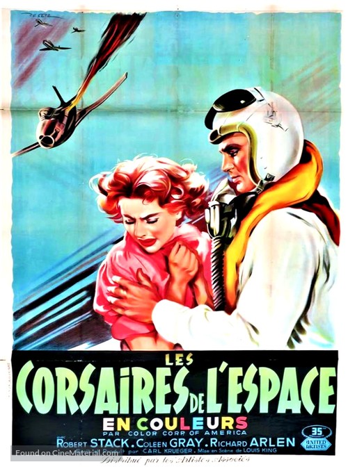 Sabre Jet - French Movie Poster
